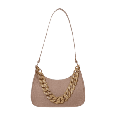 Casual Texture Retro Chain One Shoulder Bag